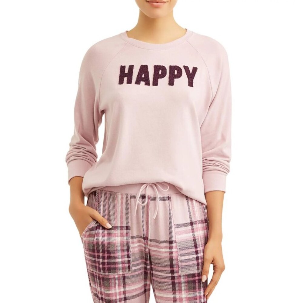 Secret Treasures Happy Lilac Purple Long Sleeve Sleep Top Women’s Size 2X GUC